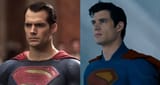 cavill and corenswet superman