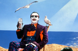 Joker with a beer