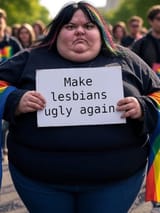 Make lesbians ugly again