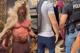huge roidgut and herniated belly button