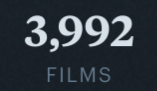 films watched
