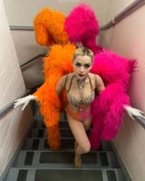 Kiernan Shipka showgirl