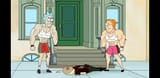 rickandmortypunchnazis