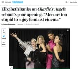 Liz Banks calls men stupid