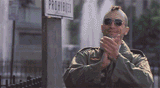 Taxi Driver bickle clap