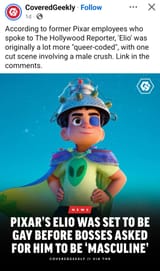 Elio the faggot