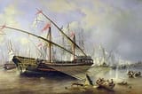 Ferdinand_Victor_Perrot_-_The_Battle_of_Grengam_on_27th_July_1720