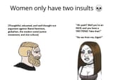 woman insult