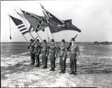 us military honor guard ww2 confederate flag