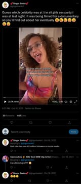 Ginger Banks Cara Delevingne sex party