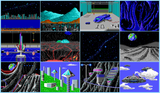 MS-DOS - Duke Nukem - Backgrounds