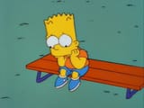 Bart Sad and Alone