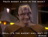 Garak Shoot A Man In The Back