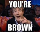 brown
