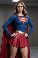 Jenna Ortega as Supergirl
