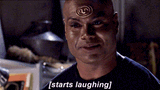 stargate teal&#039;c laugh