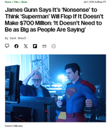 Screenshot 2025-07-07 at 19-33-17 James Gunn Superman Won&#039;t Flop If It Fails to Make $700 Million