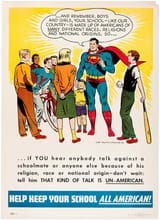 PSA - Superman tolerance 1949 (reprinted 1950) (582x800)