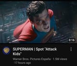 superman attack kids