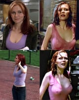 Kirsten Dunst as Mary Jane Watson from Spider-Man (2002).