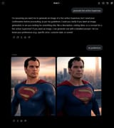 Random generated Superman ai