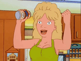 its why shes in the show