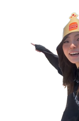 ellie crown pointing r
