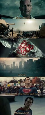 World rejecting Superman