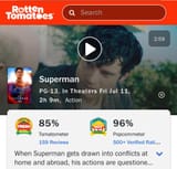 Superman is certified kino