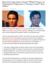 Dean Cain Says James Gunn’s “Woke” Stance on “Immigrant” Superman is “Going to Hurt” Box-Office — World of Reel