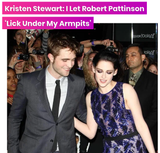 Kristen Stewart armpits