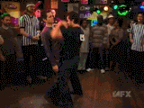 Its always sunny Mac Closeted dancing