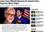 Leftists Hate America James Gun Superman