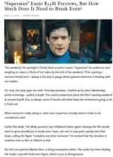 ‘Superman’ Earns $23M Previews But How Much Does It Need to Break Even — World of Reel