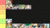 Cartoon Tier List