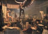 1200px-Wilhelm_Bendz_-_The_Life_Class_at_the_Royal_Academy_of_Fine_Arts,_1826[1]