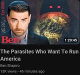 ben shapiro parasites