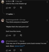comments.