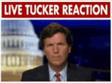 live tucker reaction