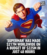 Superman is a HIT