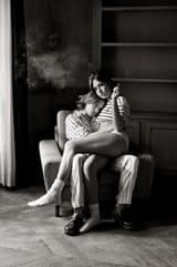 Léa Seydoux and Adèle Exarchopoulos for Interview November 2013 1