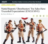 ghosbusters success