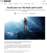 David Zaslav Saw &#039;The Flash&#039; and &#039;Loved It&#039; - TheWrap