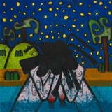 25470_Carroll_Dunham_2009_Bather_night-2538097852
