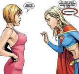 Cat Grant and supergirl