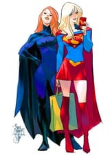 Batgirl_Supergirl_by_Otto_Schmidt