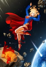 Supergirl and Streaky ALT by SoniaMatas