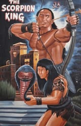 TheScorpionKinghandpaintedinGhanaWestAfricaforthelocalcinemaart~2