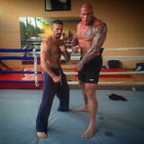 Scott Adkins and Martyn Ford