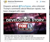 Trump-Hater Rapist